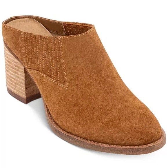 NWOT Aqua College Women’s Brown Suede Nan Waterproof‎ Mules Size 10M - Picture 2 of 11